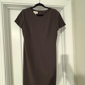 Talbots Classic Brown Midi Dress